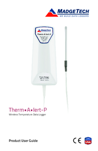 Thumbnail of document Manual - Therm-A-lert Data Logger Wireless Temperature Monitoring and Alarm System